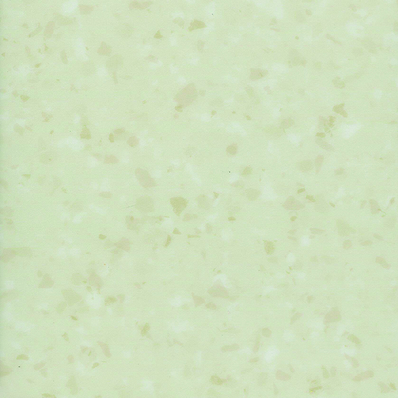 Smudsafvisende og lydabsorberende heterogene gulve